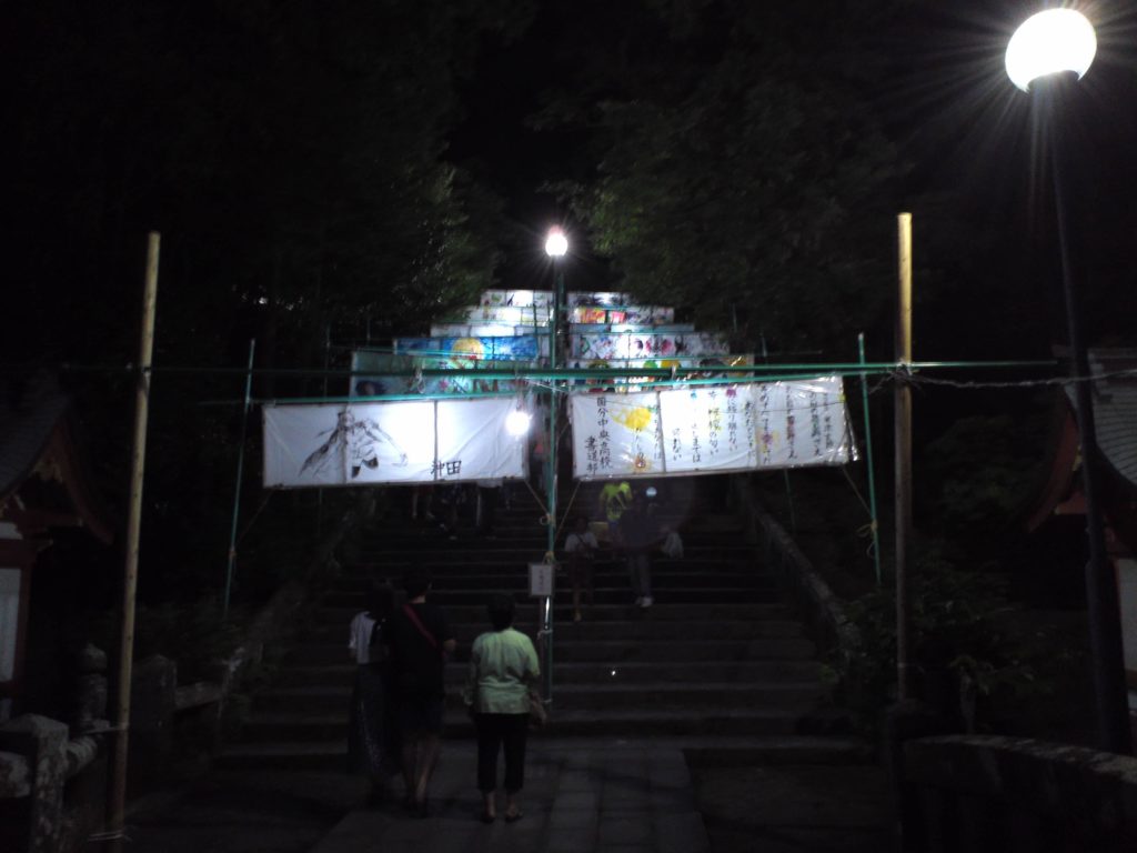 鹿児島神宮 六月灯 灯籠