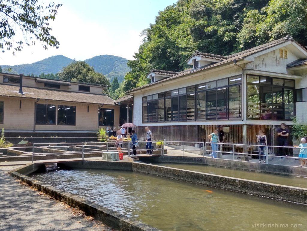 竹川峡 敷地内の様子